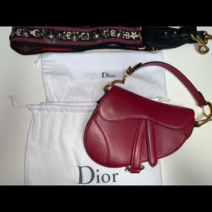 Mini Saddle Bag with CD Strap